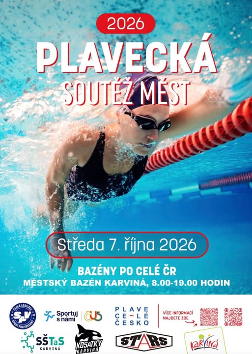 Plavecká soutěž měst 2026